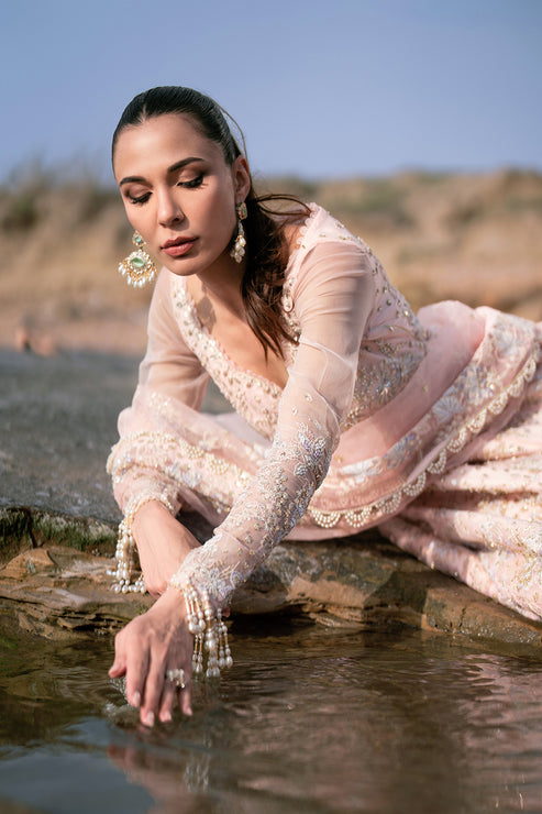 Emaan Adeel | Kamari Reveuse Wedding Formals | AMOUR - Official Emaan Adeel stockist in UK - Sakeena London
