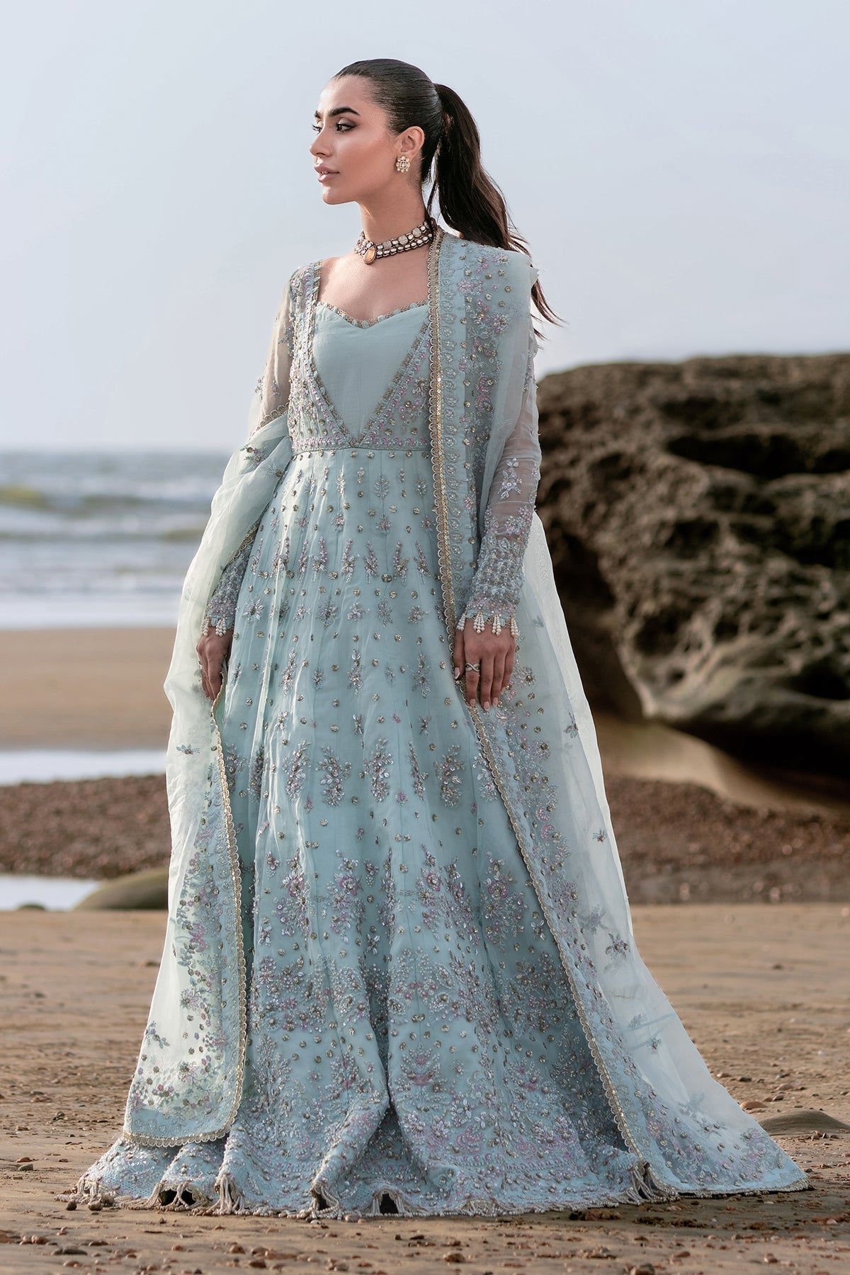 Emaan Adeel | Kamari Reveuse Wedding Formals | LUNYA - Official Emaan Adeel stockist in UK - Sakeena London