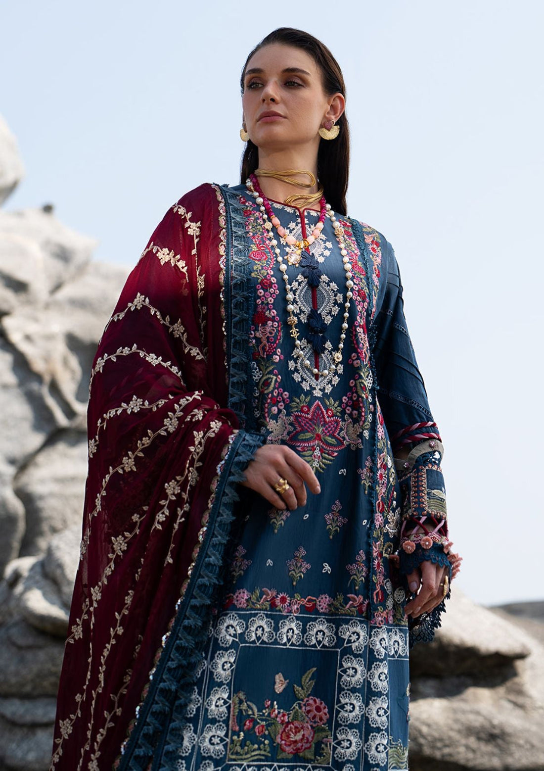 Lawn Collection - Alif - Signature - Luxury - ASL#02 - AYRA