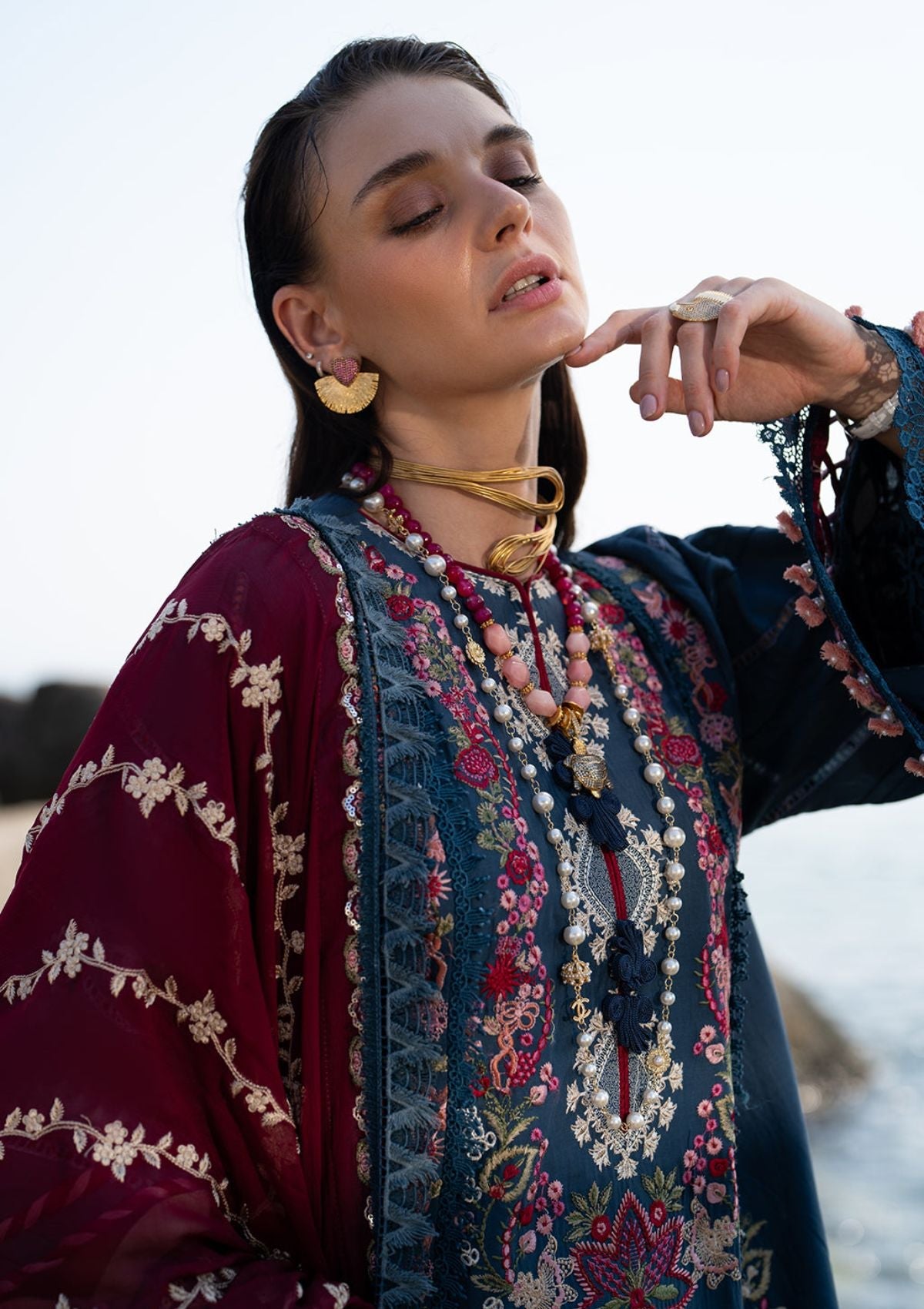 Lawn Collection - Alif - Signature - Luxury - ASL#02 - AYRA