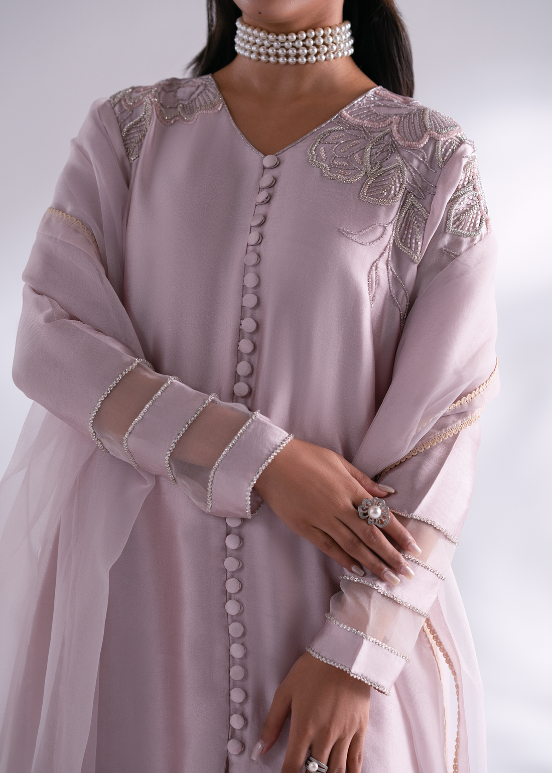 Mehak Yaqoob | Enchante The Luxe Edit | Fluorite - Official Mehak Yaqoob stockist in UK - Sakeena London
