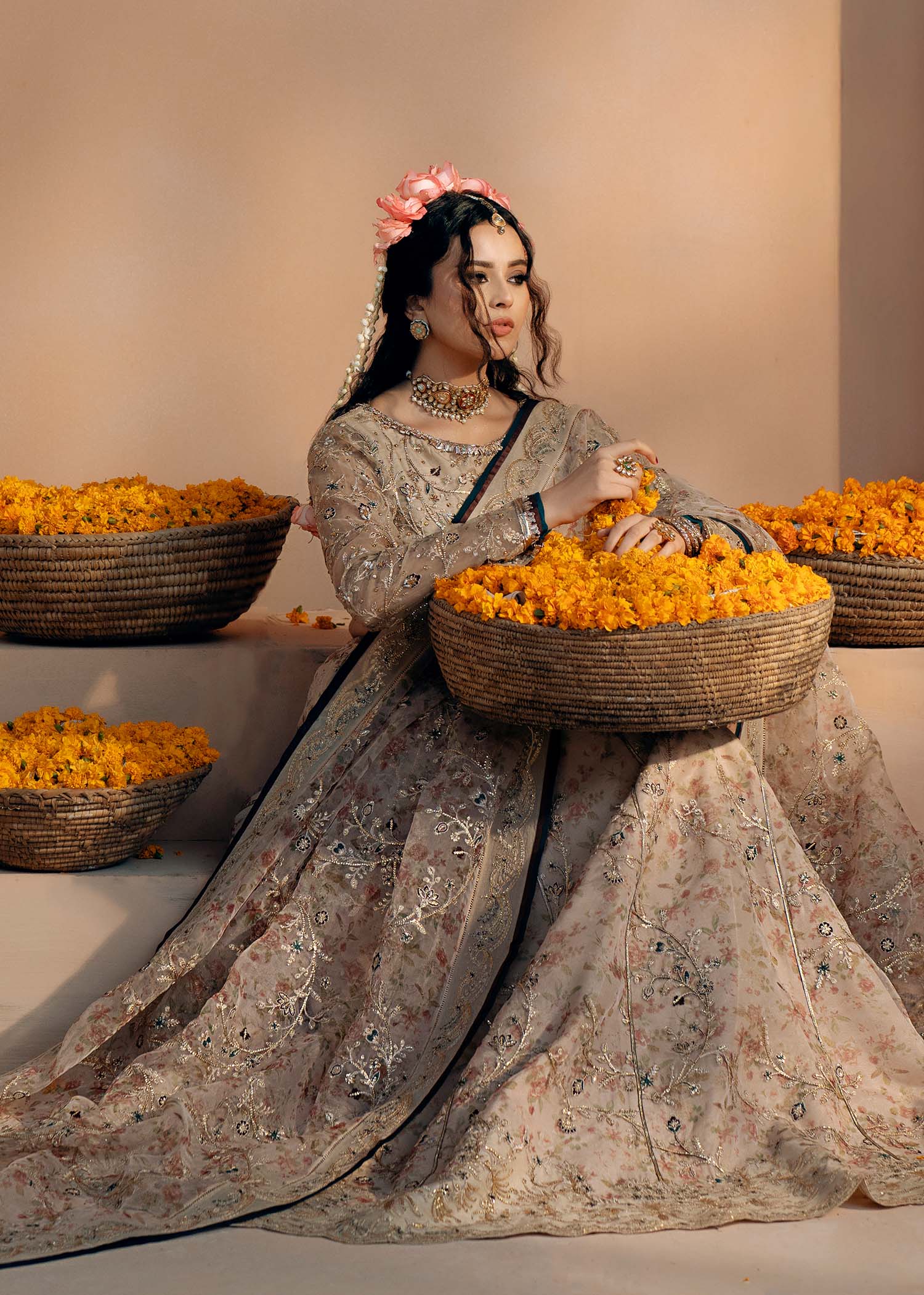 Fozia Khalid | Chamakh Dhamakh Wedding Festivity | Rasam - Official Fozia Khalid stockist in UK - Sakeena London