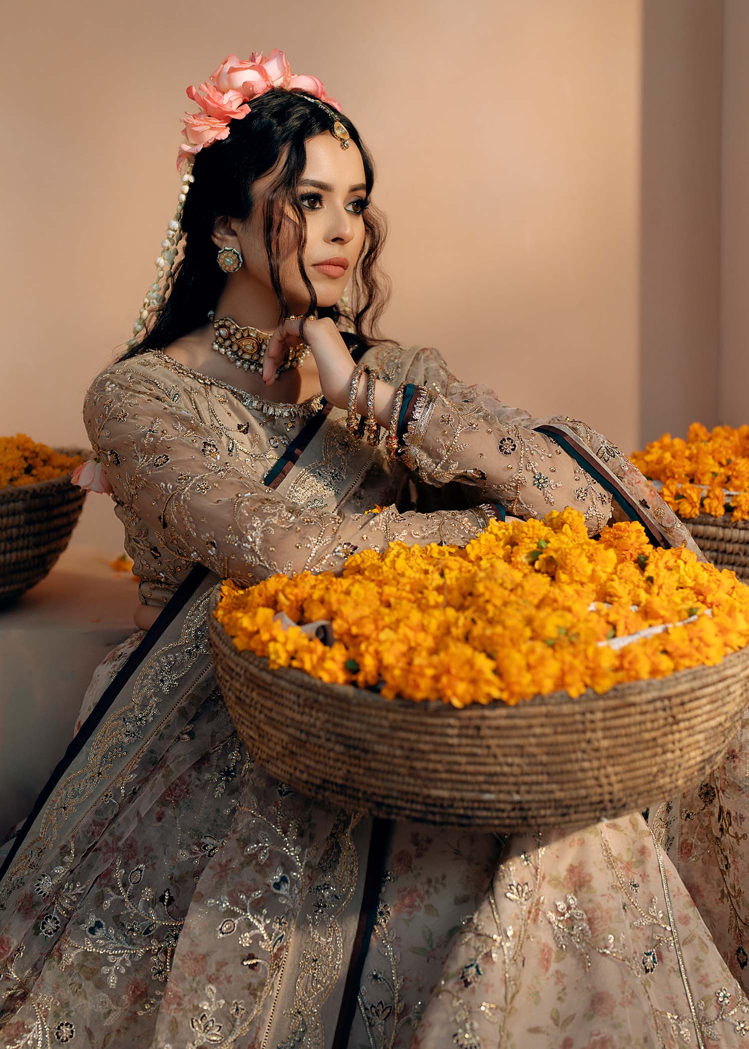 Fozia Khalid | Chamakh Dhamakh Wedding Festivity | Rasam - Official Fozia Khalid stockist in UK - Sakeena London