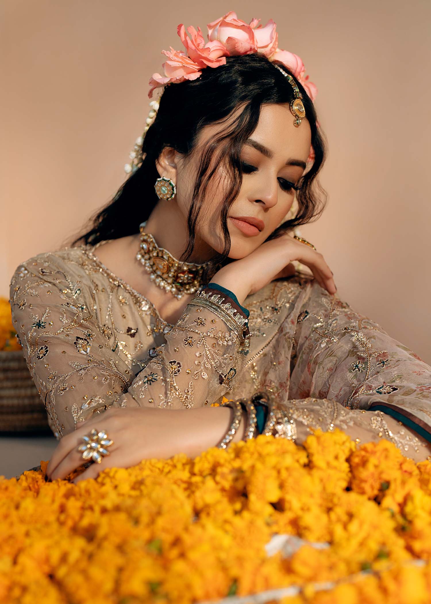 Fozia Khalid | Chamakh Dhamakh Wedding Festivity | Rasam - Official Fozia Khalid stockist in UK - Sakeena London