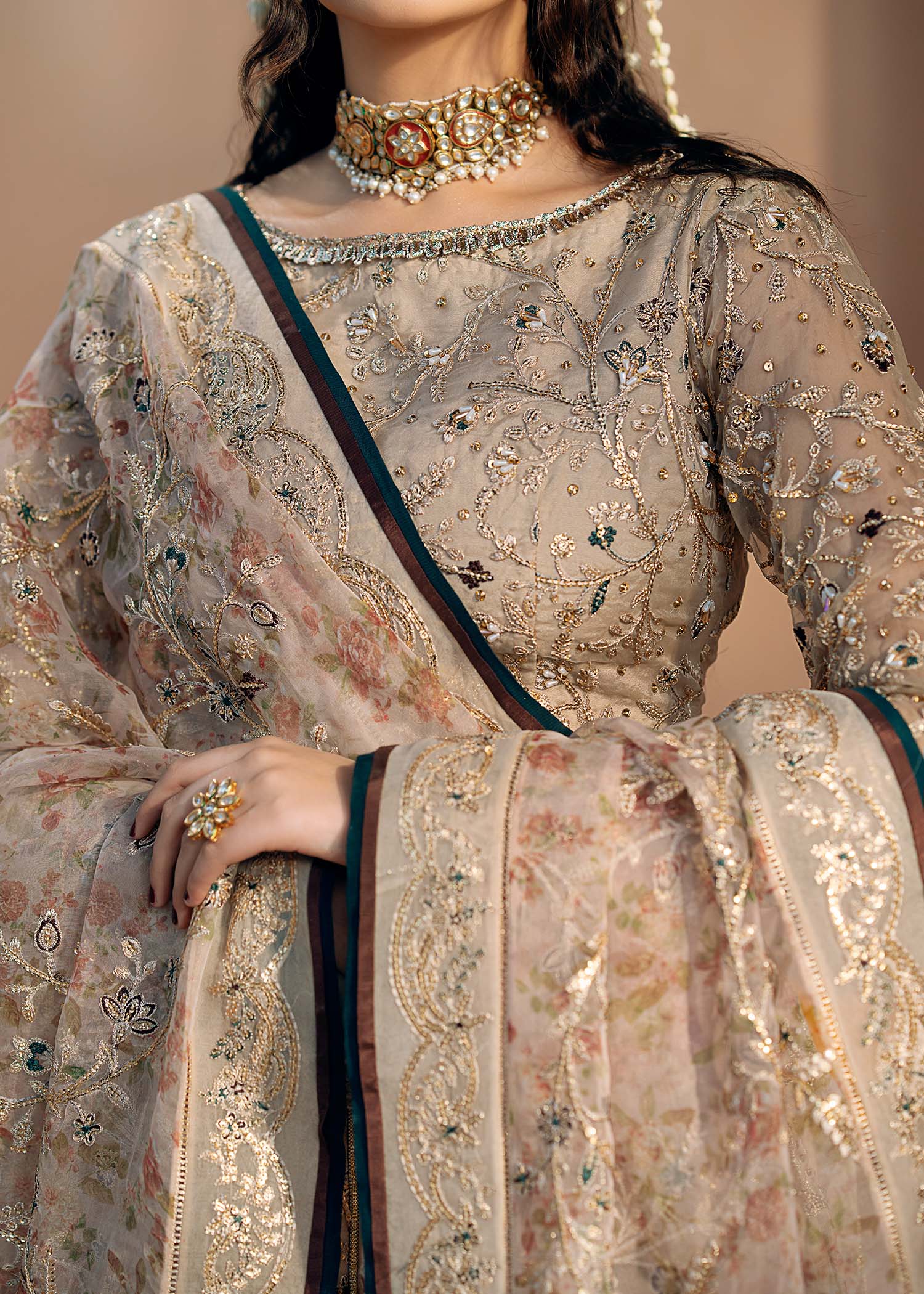 Fozia Khalid | Chamakh Dhamakh Wedding Festivity | Rasam - Official Fozia Khalid stockist in UK - Sakeena London