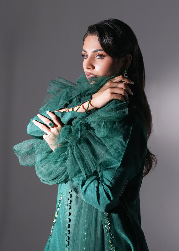 Mehak Yaqoob | Enchante The Luxe Edit | Jade - Official Mehak Yaqoob stockist in UK - Sakeena London