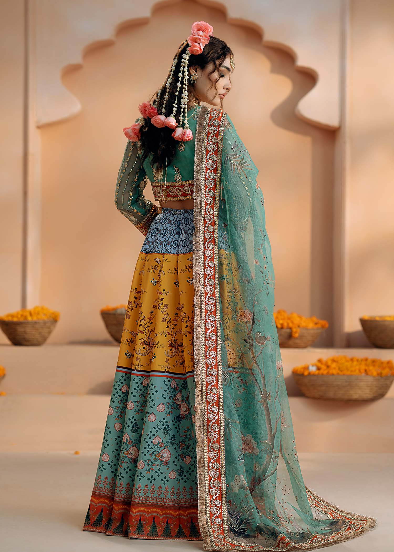 Fozia Khalid | Chamakh Dhamakh Wedding Festivity | Shagun - Official Fozia Khalid stockist in UK - Sakeena London