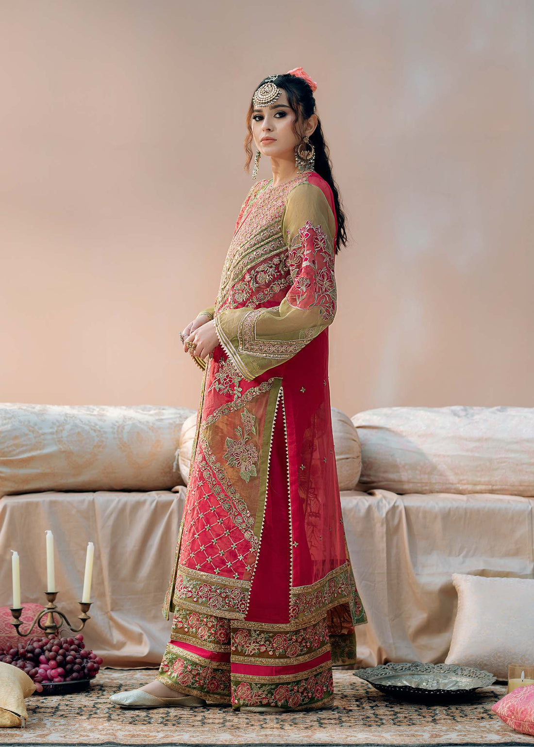 Fozia Khalid | Chamakh Dhamakh Wedding Festivity | Doli - Official Fozia Khalid stockist in UK - Sakeena London