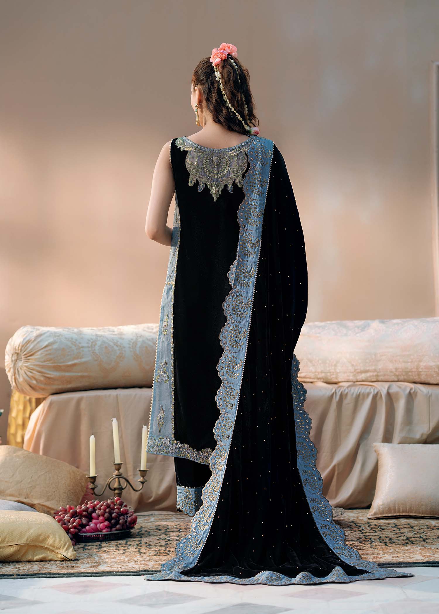 Fozia Khalid | Chamakh Dhamakh Wedding Festivity | Heer - Official Fozia Khalid stockist in UK - Sakeena London