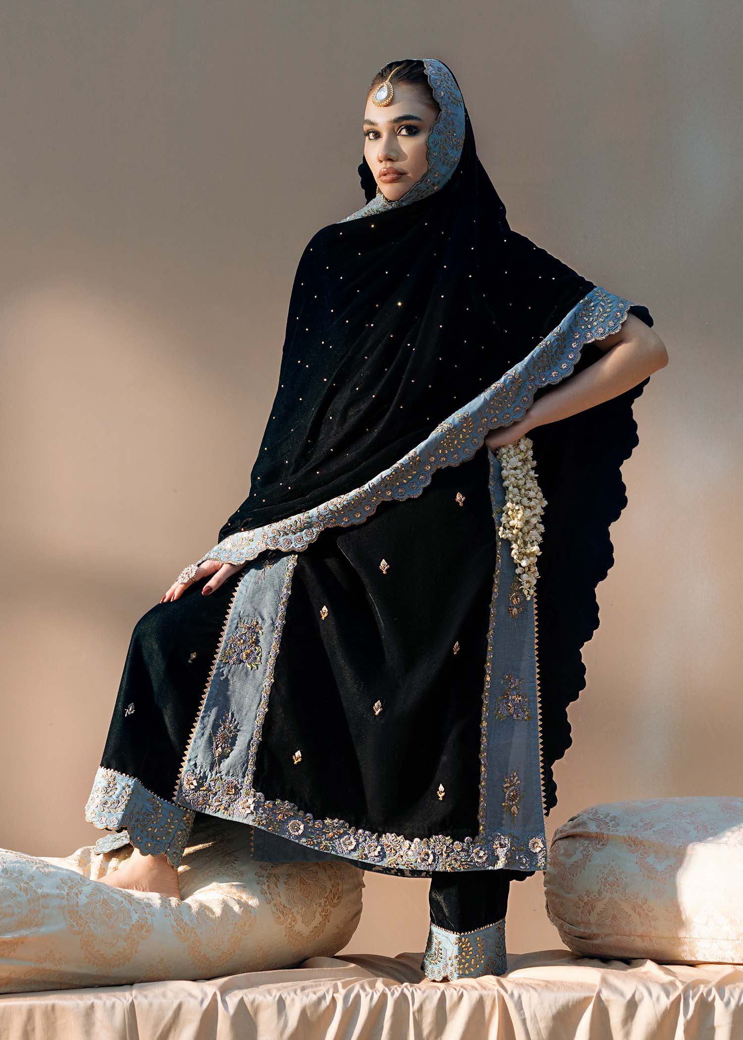 Fozia Khalid | Chamakh Dhamakh Wedding Festivity | Heer - Official Fozia Khalid stockist in UK - Sakeena London