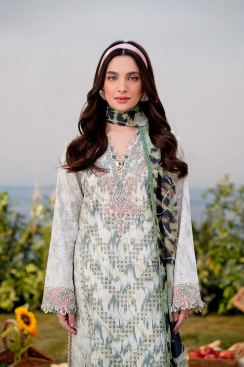 Aabyaan | Shezlin Chikankari Ramadan Edit 25 | YELDA (AR-12) - Official Aabyaan stockist in UK - Sakeena London