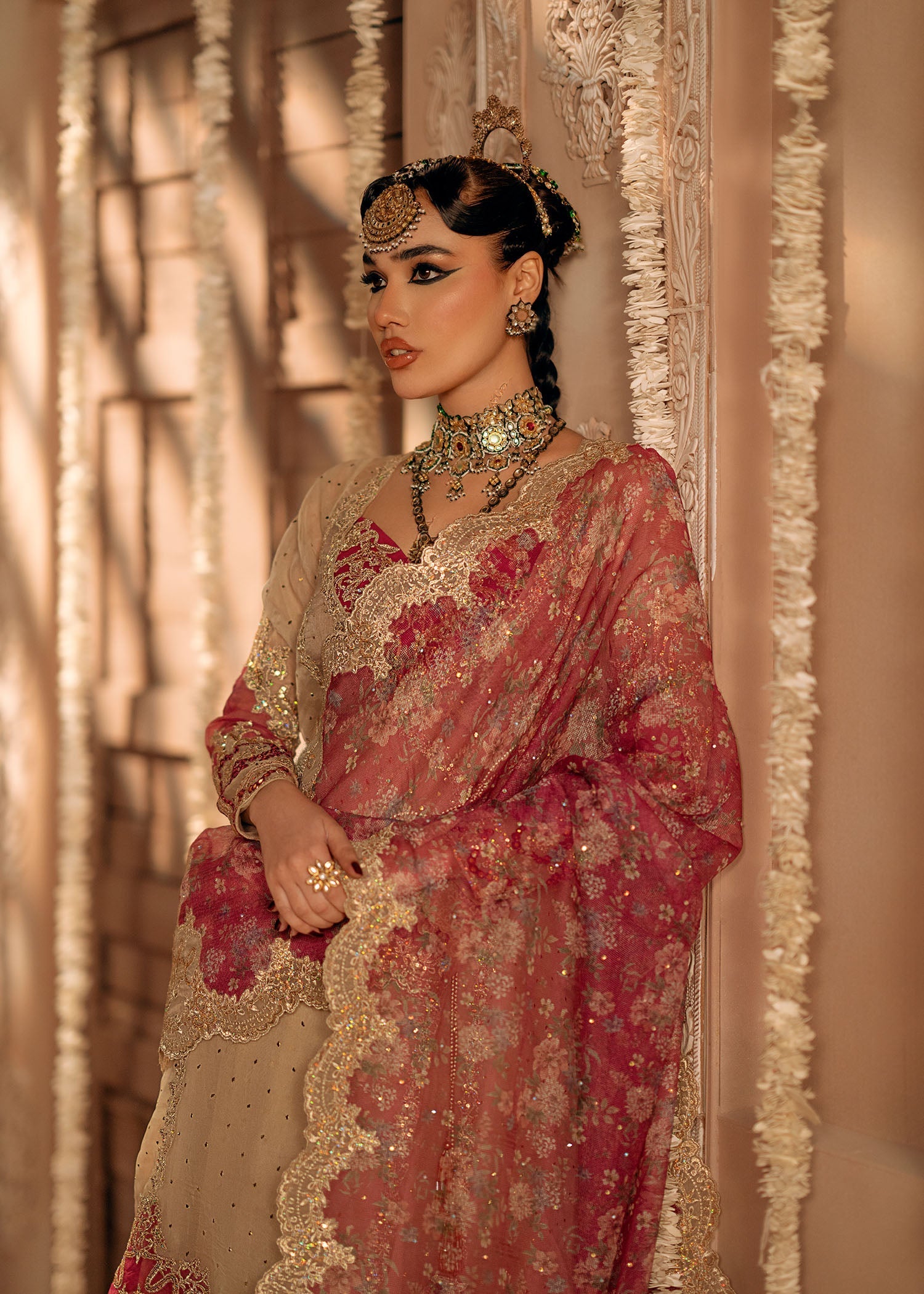 Fozia Khalid | Chamakh Dhamakh Wedding Festivity | Roka - Official Fozia Khalid stockist in UK - Sakeena London