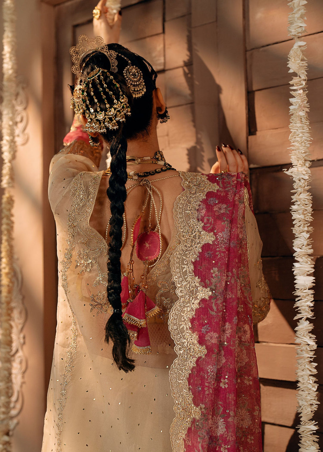 Fozia Khalid | Chamakh Dhamakh Wedding Festivity | Roka - Official Fozia Khalid stockist in UK - Sakeena London