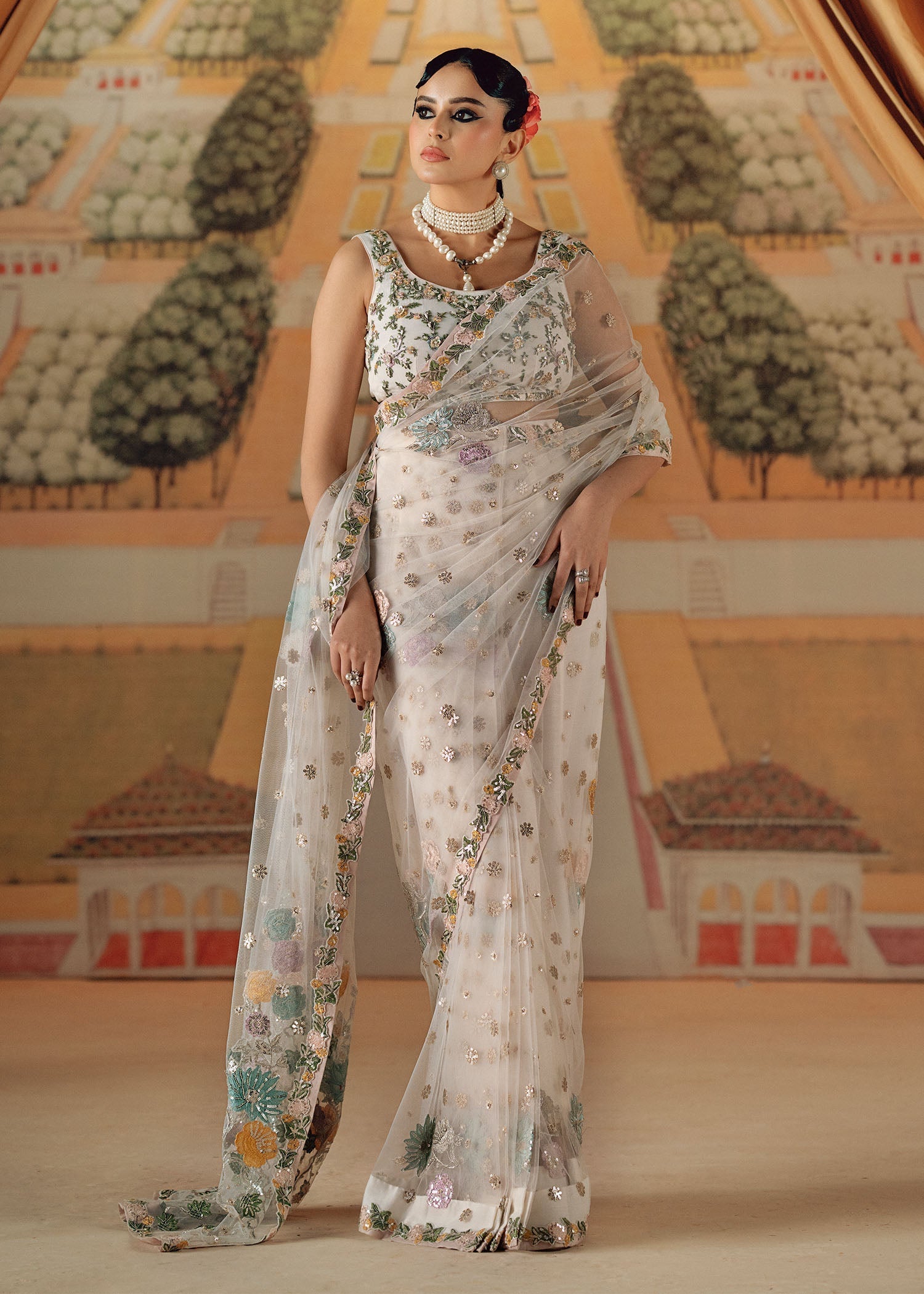 Fozia Khalid | Chamakh Dhamakh Wedding Festivity | Mu dikhai - Official Fozia Khalid stockist in UK - Sakeena London