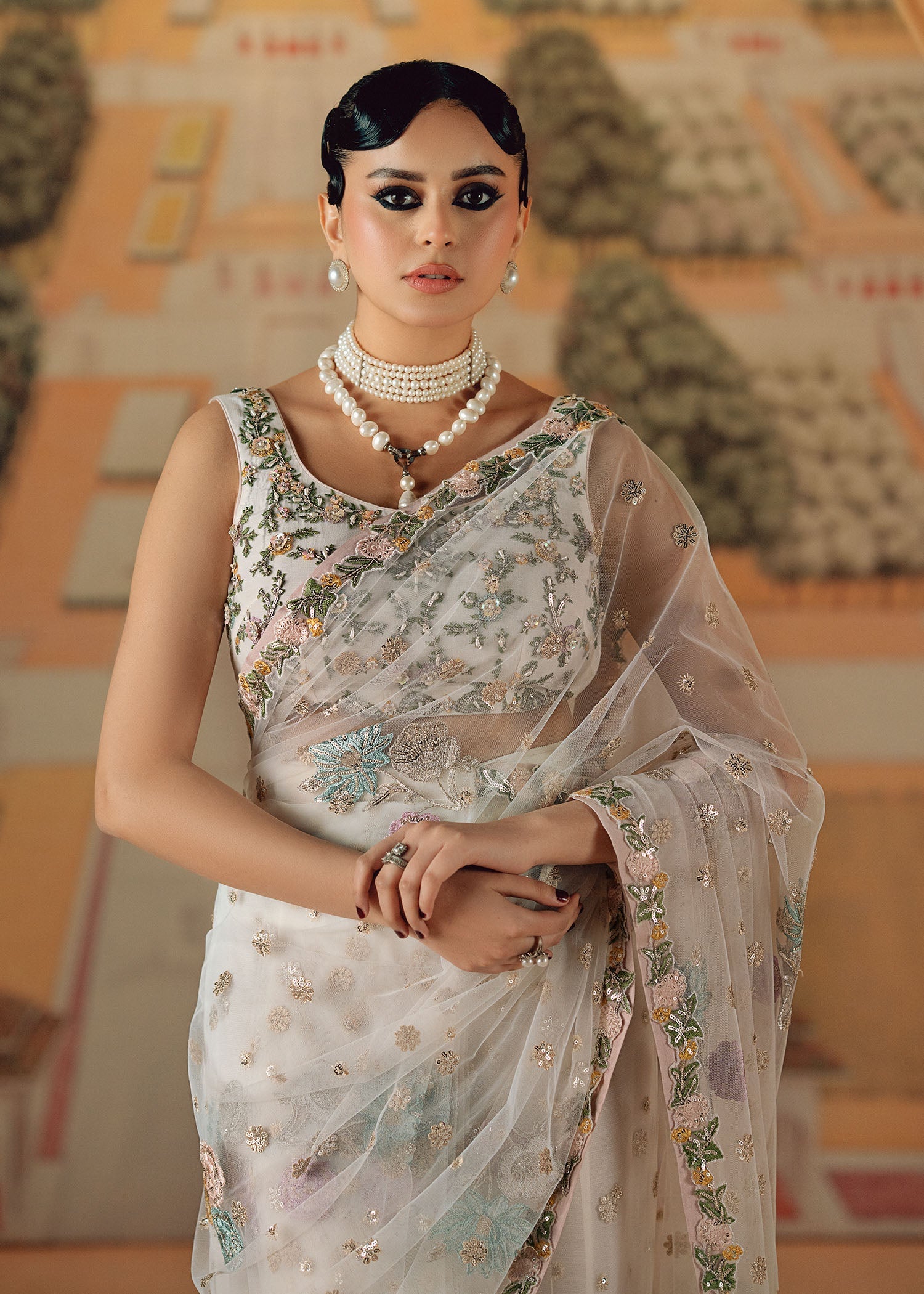 Fozia Khalid | Chamakh Dhamakh Wedding Festivity | Mu dikhai - Official Fozia Khalid stockist in UK - Sakeena London