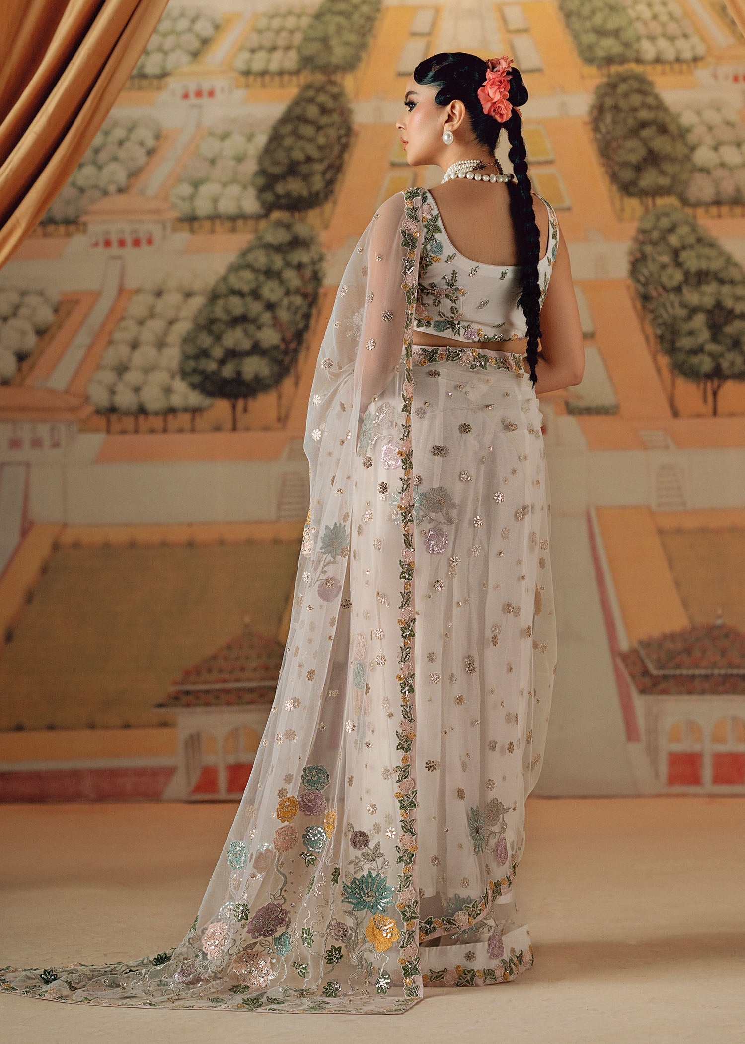 Fozia Khalid | Chamakh Dhamakh Wedding Festivity | Mu dikhai - Official Fozia Khalid stockist in UK - Sakeena London