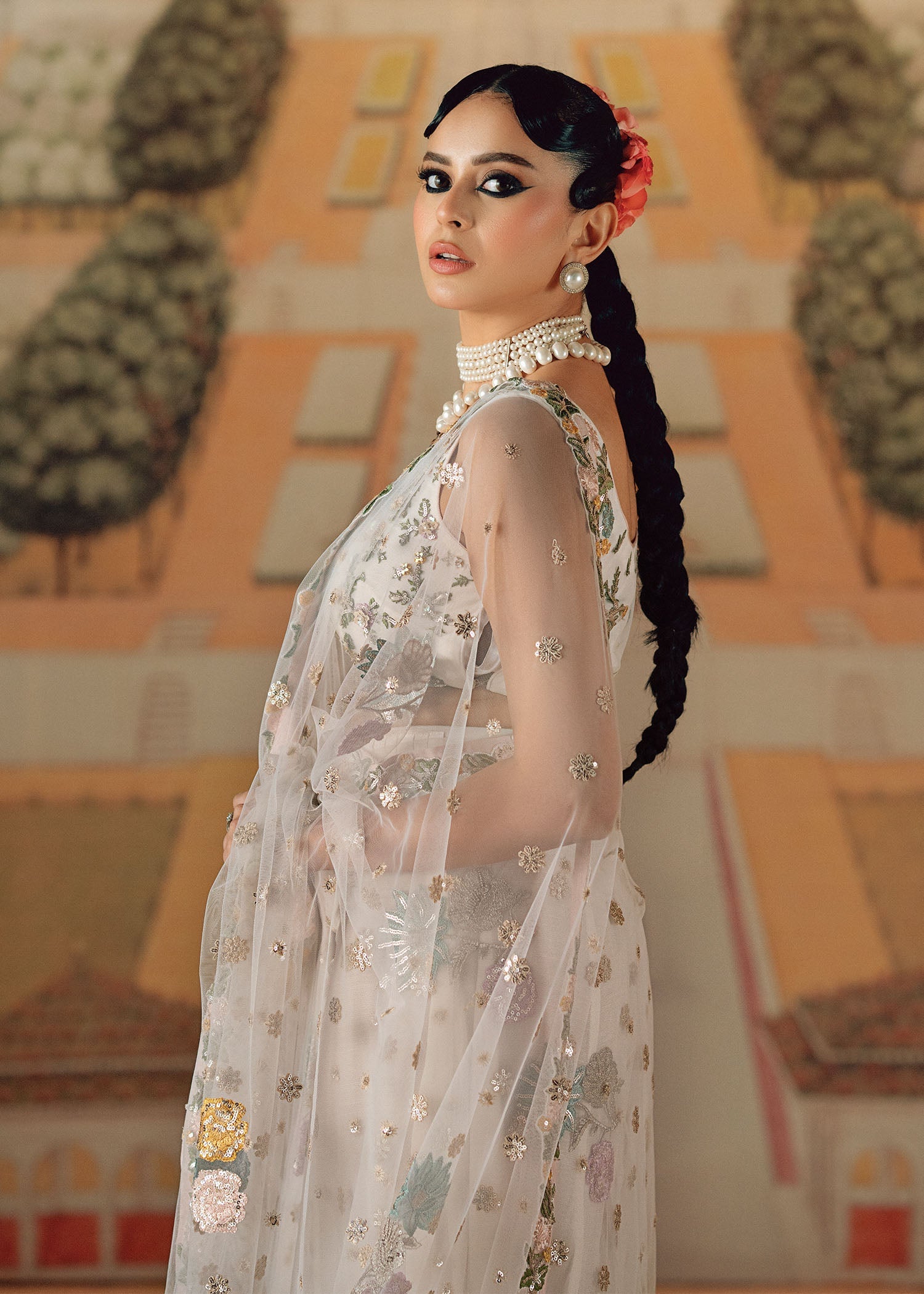 Fozia Khalid | Chamakh Dhamakh Wedding Festivity | Mu dikhai - Official Fozia Khalid stockist in UK - Sakeena London