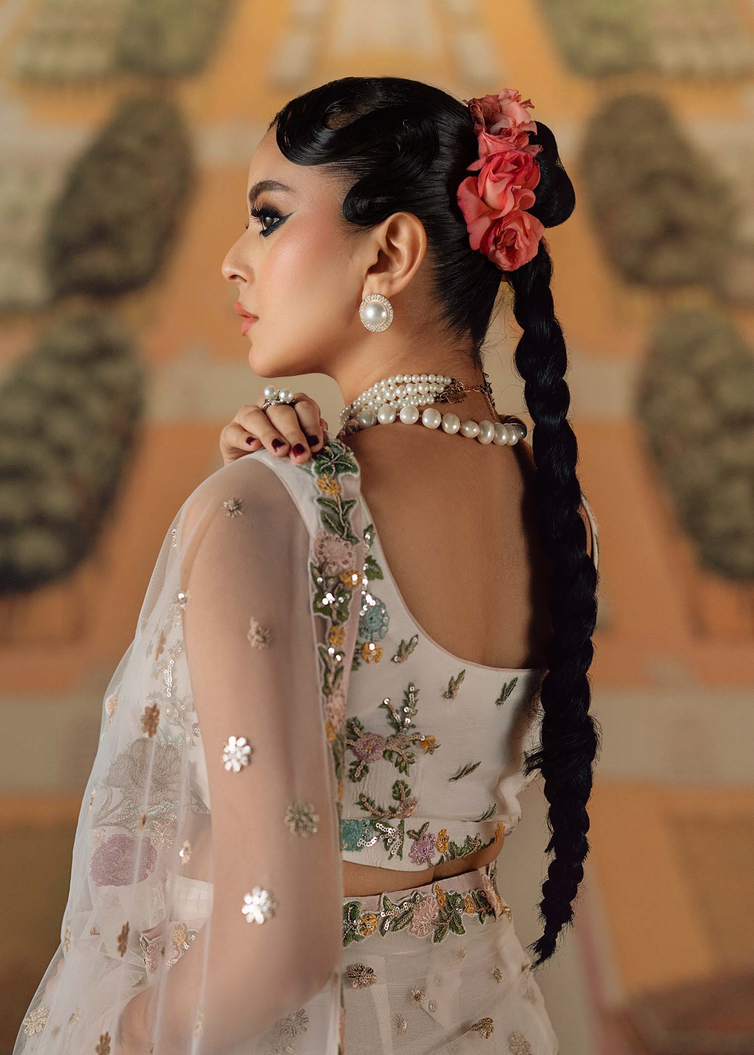 Fozia Khalid | Chamakh Dhamakh Wedding Festivity | Mu dikhai - Official Fozia Khalid stockist in UK - Sakeena London