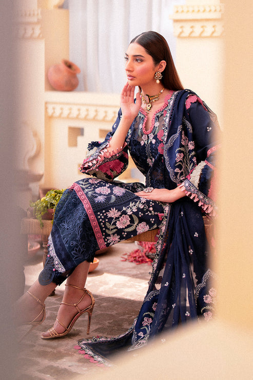 Zarposh | Sangat Lawn | Banafsha - Official Zarposh stockist in UK - Sakeena London