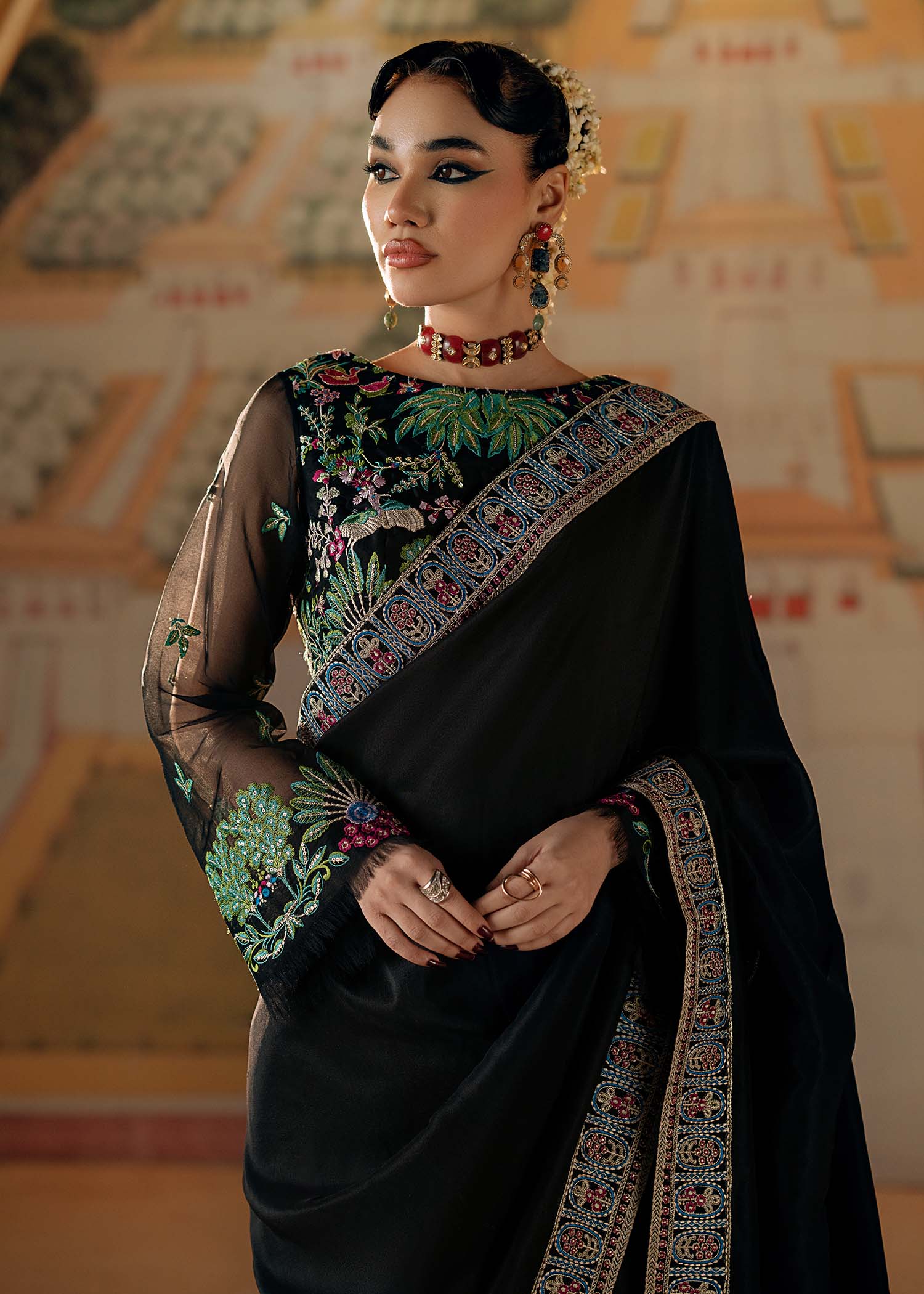 Fozia Khalid | Chamakh Dhamakh Wedding Festivity | Sangeet - Official Fozia Khalid stockist in UK - Sakeena London