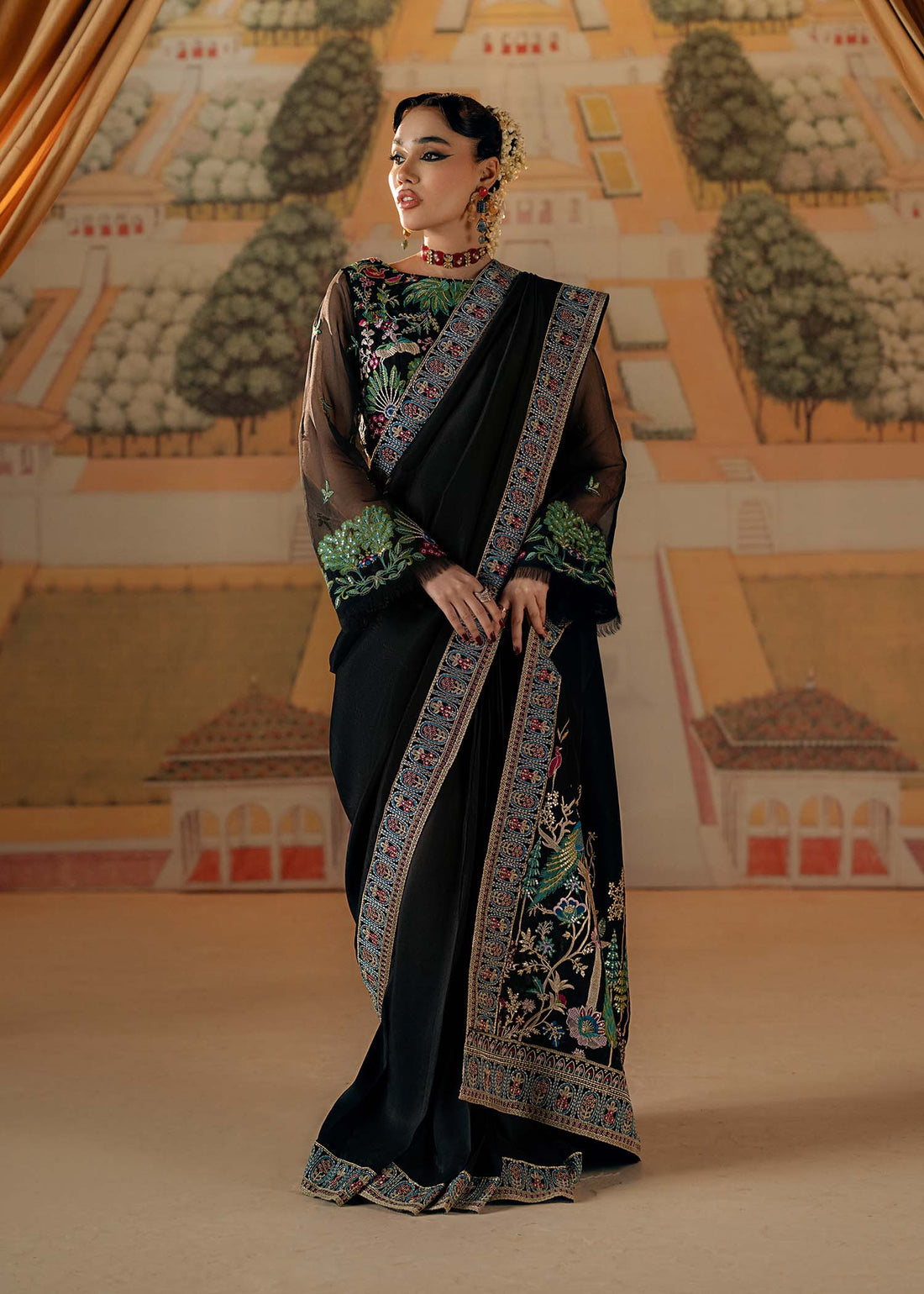 Fozia Khalid | Chamakh Dhamakh Wedding Festivity | Sangeet - Official Fozia Khalid stockist in UK - Sakeena London