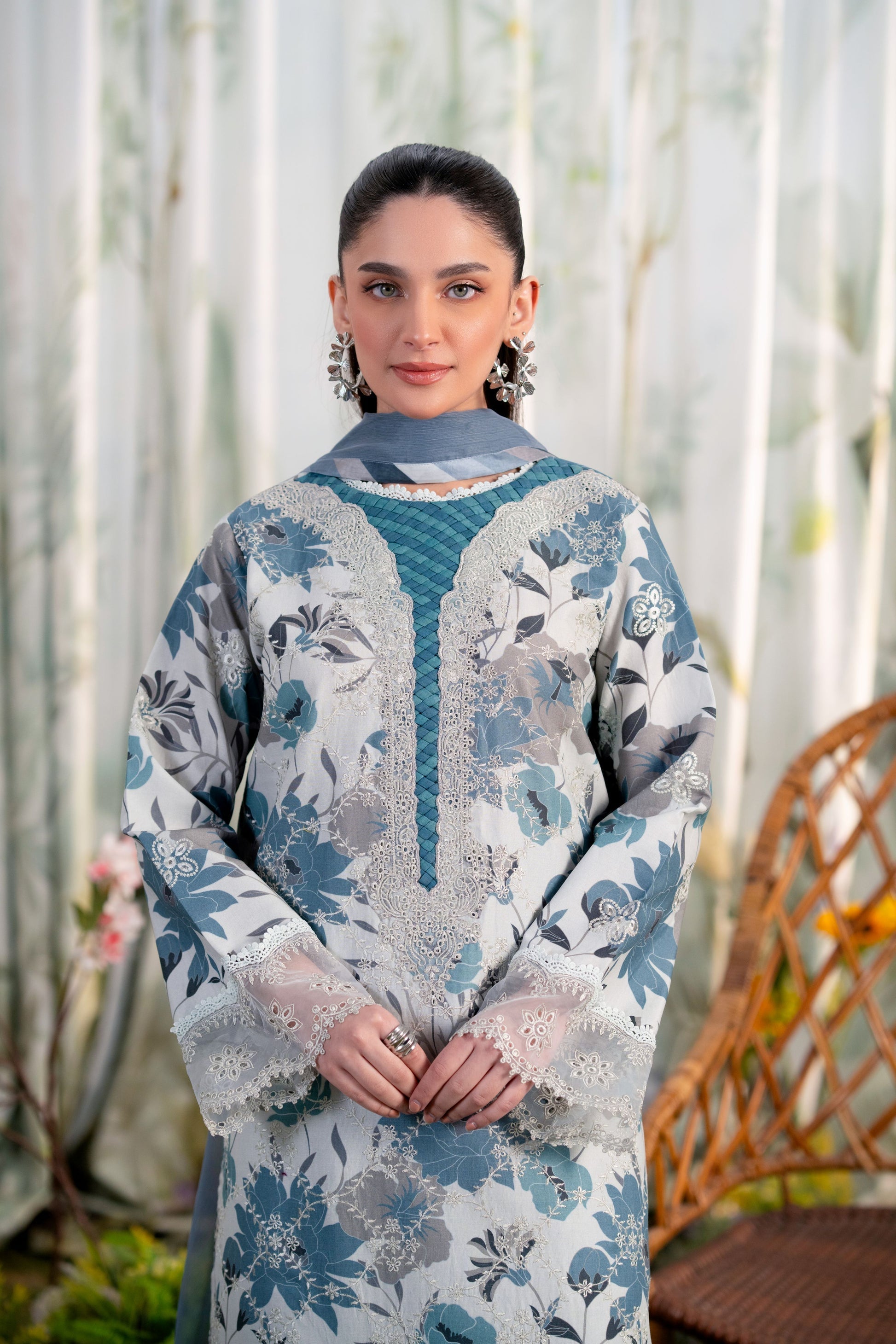 Aabyaan | Shezlin Chikankari Ramadan Edit 25 | ARZU (AR-14) - Official Aabyaan stockist in UK - Sakeena London
