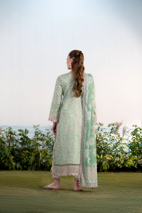 Aabyaan | Shezlin Chikankari Ramadan Edit 25 | EBRU (AR-16) - Official Aabyaan stockist in UK - Sakeena London