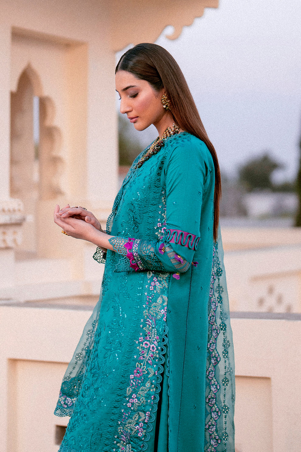 Zarposh | Sangat Lawn | Aaina - Official Zarposh stockist in UK - Sakeena London