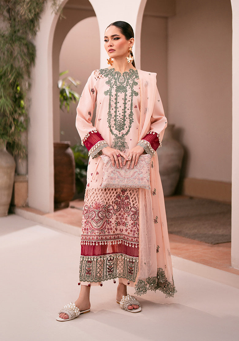 Lala | Veranda Swiss Lawn | Raha - Official Lala stockist in UK - Sakeena London