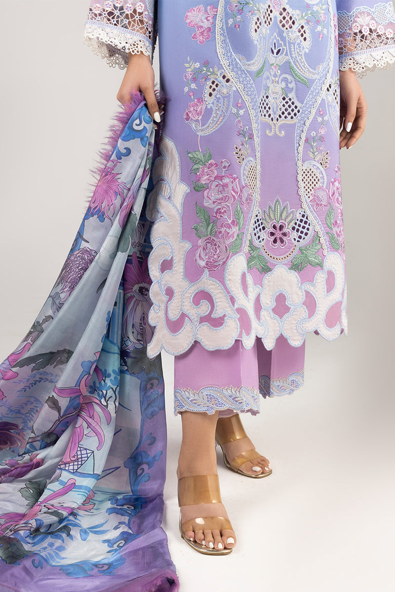 Mushq | Manaram Luxury Lawn 25 | Whispering Melody - Official Mushq stockist in UK - Sakeena London