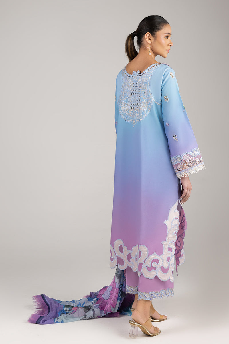 Mushq | Manaram Luxury Lawn 25 | Whispering Melody - Official Mushq stockist in UK - Sakeena London