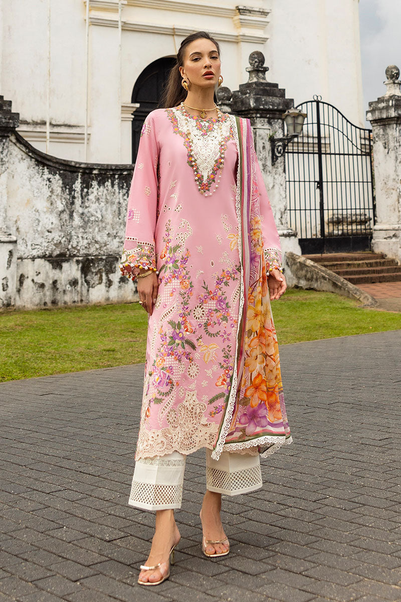 Mushq | Manaram Luxury Lawn 25 | Twinkling Tempos - Official Mushq stockist in UK - Sakeena London