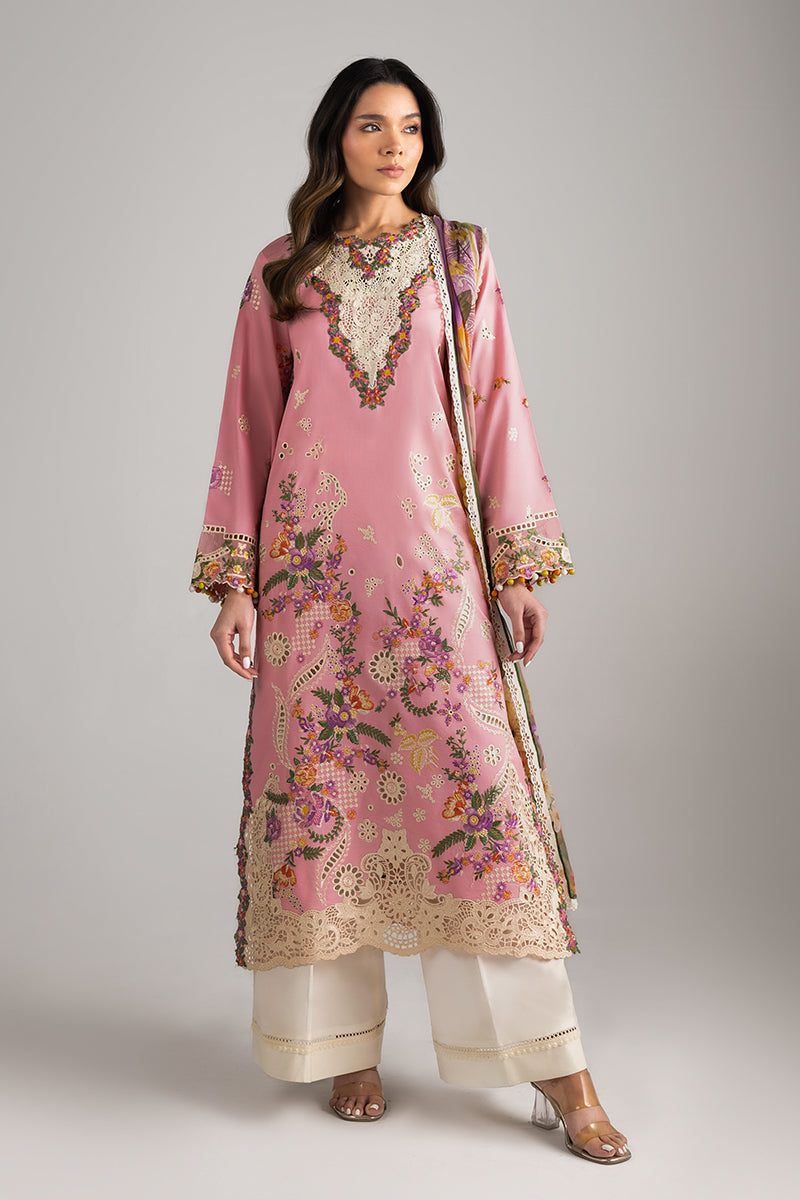 Mushq | Manaram Luxury Lawn 25 | Twinkling Tempos - Official Mushq stockist in UK - Sakeena London