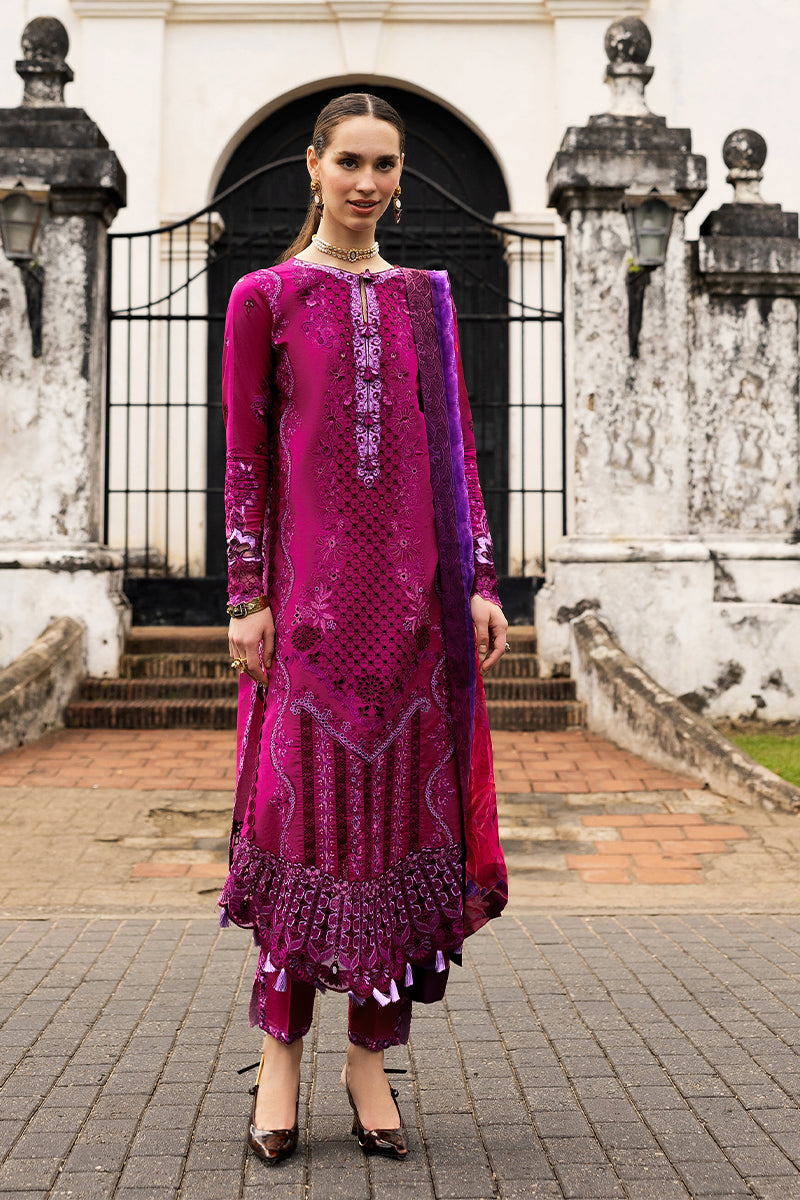 Mushq | Manaram Luxury Lawn 25 | Dreamy Whirl - Official Mushq stockist in UK - Sakeena London