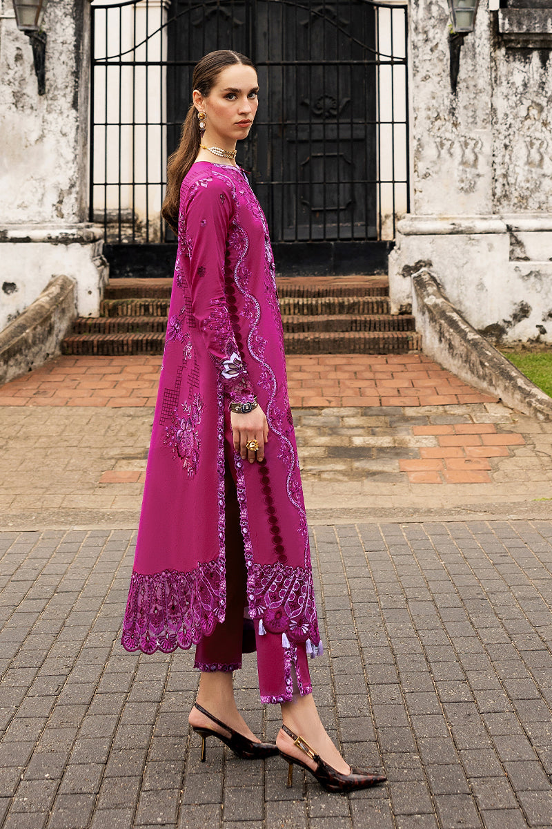 Mushq | Manaram Luxury Lawn 25 | Dreamy Whirl - Official Mushq stockist in UK - Sakeena London