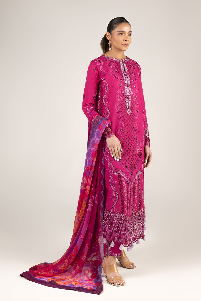 Mushq | Manaram Luxury Lawn 25 | Dreamy Whirl - Official Mushq stockist in UK - Sakeena London