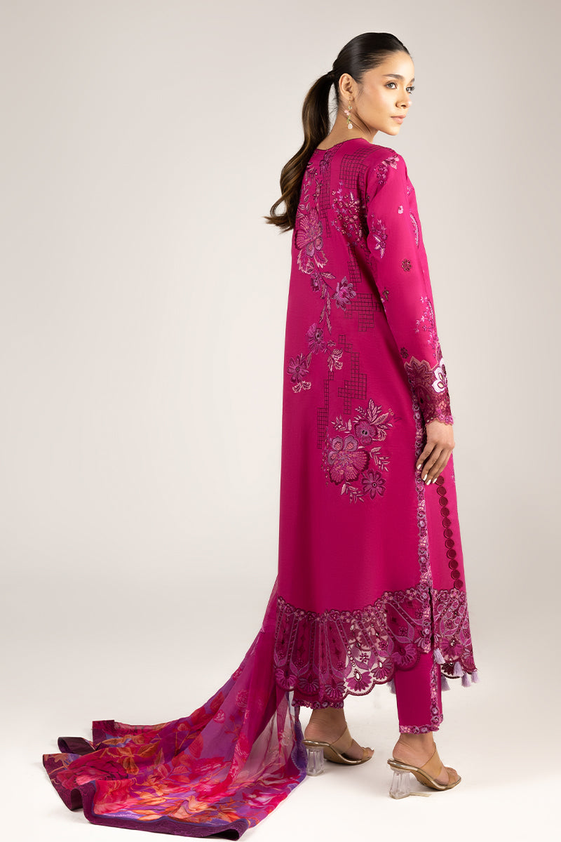 Mushq | Manaram Luxury Lawn 25 | Dreamy Whirl - Official Mushq stockist in UK - Sakeena London