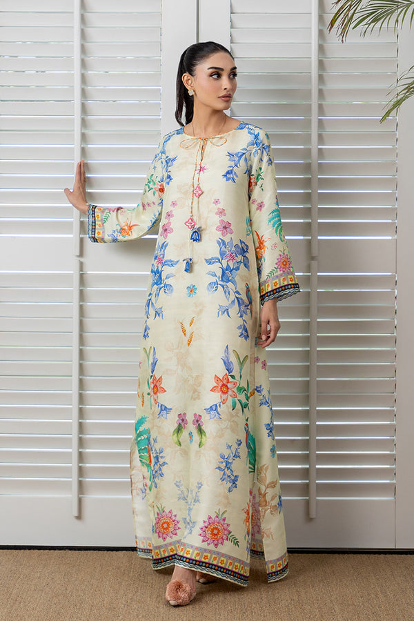Mina Hassan | Signature Prints | Floral Sundress Kaftan - Official Mina Hassan stockist in UK - Sakeena London