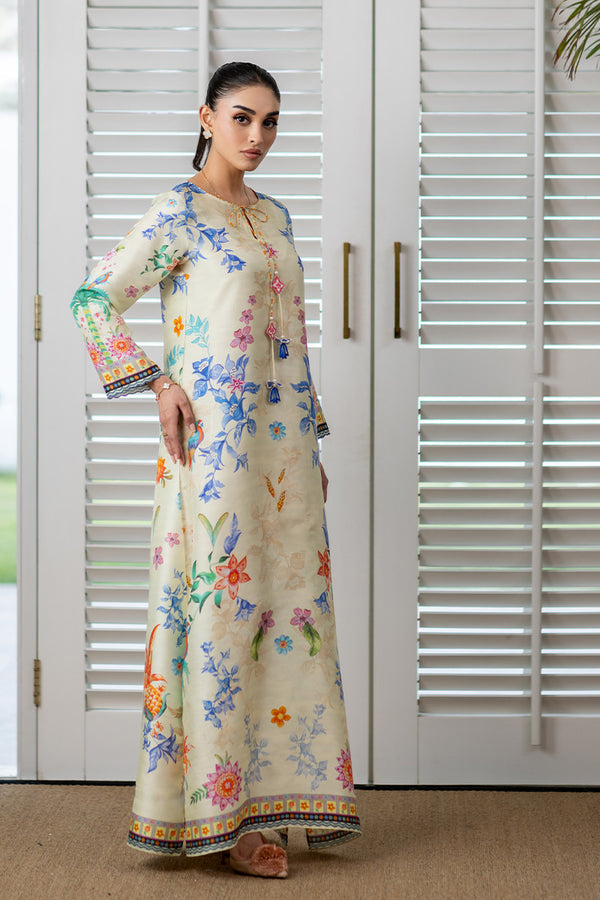 Mina Hassan | Signature Prints | Floral Sundress Kaftan - Official Mina Hassan stockist in UK - Sakeena London