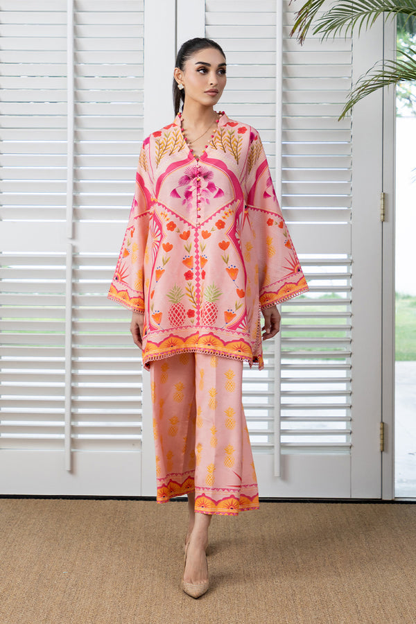 Mina Hassan | Signature Prints | Pink Aura - Official Mina Hassan stockist in UK - Sakeena London