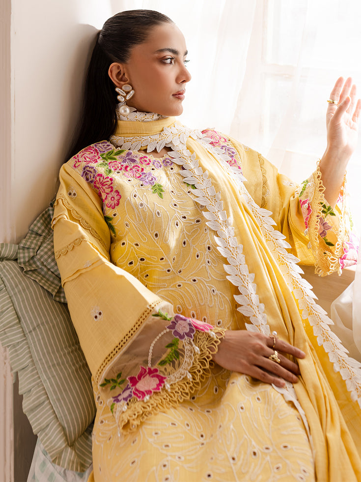 Parishay | Mira Winter | MW-01 | 3 PC Khaddar - Official Parishay stockist in UK - Sakeena London