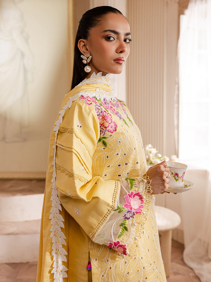 Parishay | Mira Winter | MW-01 | 3 PC Khaddar - Official Parishay stockist in UK - Sakeena London