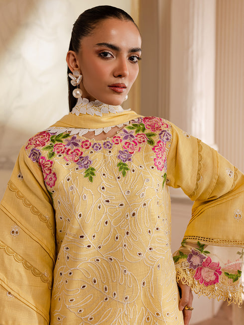 Parishay | Mira Winter | MW-01 | 3 PC Khaddar - Official Parishay stockist in UK - Sakeena London