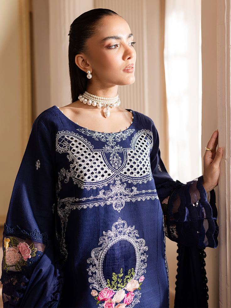 Parishay | Mira Winter | MW-03 | 3 PC Khaddar - Official Parishay stockist in UK - Sakeena London