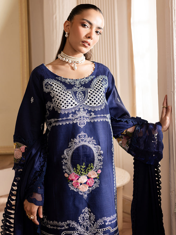 Parishay | Mira Winter | MW-03 | 3 PC Khaddar - Official Parishay stockist in UK - Sakeena London