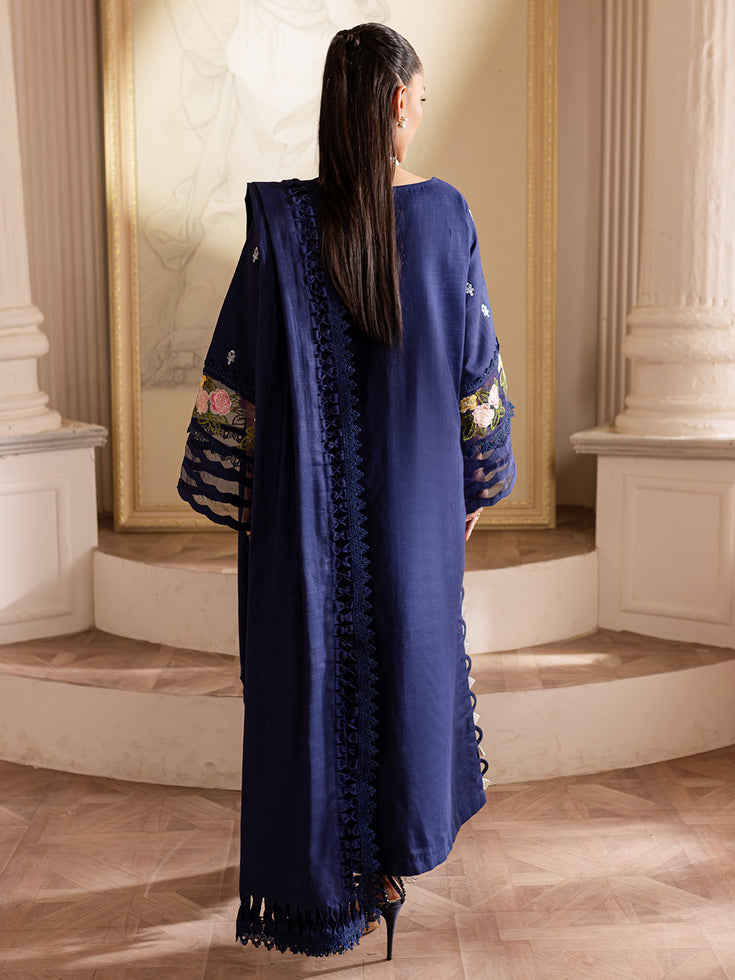 Parishay | Mira Winter | MW-03 | 3 PC Khaddar - Official Parishay stockist in UK - Sakeena London