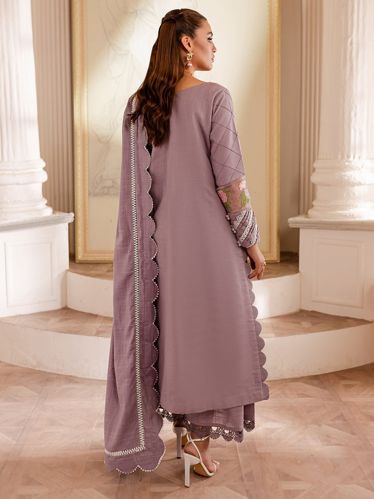 Parishay | Mira Winter | MW-04 | 3 PC Khaddar - Official Parishay stockist in UK - Sakeena London