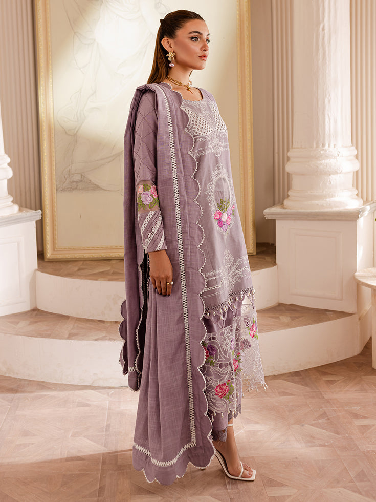 Parishay | Mira Winter | MW-04 | 3 PC Khaddar - Official Parishay stockist in UK - Sakeena London