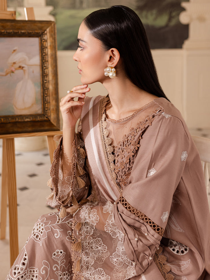 Parishay | Mira Winter | MW-06 | 3 PC Crepe - Official Parishay stockist in UK - Sakeena London