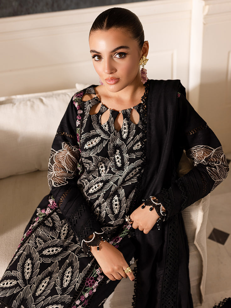 Parishay | Mira Winter | MW-07 | 3 PC Crepe - Official Parishay stockist in UK - Sakeena London